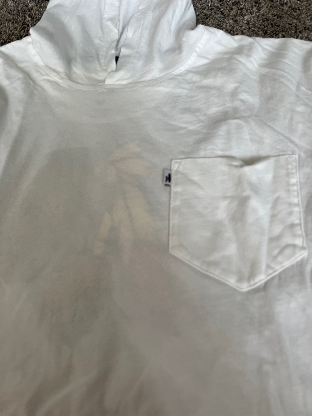 2Aronimink Golf -Johnnie O White Hooded Long-Sleeve Shirt w/Red blue hoodie x2 - Picture 10 of 12
